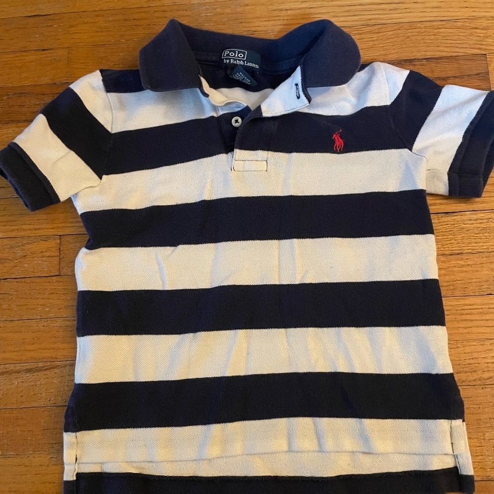 Striped polo